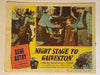 1952 Night Stage to Galveston Lobby Card 11 x 14 Gene Autry Virginia Huston   - TvMovieCards.com