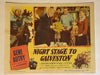1952 Night Stage to Galveston Lobby Card 11 x 14 Gene Autry Virginia Huston   - TvMovieCards.com