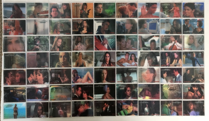 James Bond Women of James Bond in Motion Base Card Set 63 Cards   - TvMovieCards.com