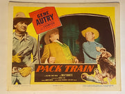1953 Pack Train Lobby Card 11 x 14 Gene Autry, Champion, Gail Davis   - TvMovieCards.com
