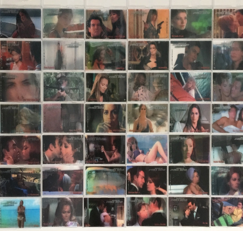 James Bond Women of James Bond in Motion Base Card Set 63 Cards   - TvMovieCards.com