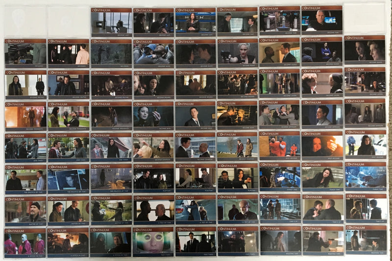 2014 Continuum Seasons 1 & 2 Base Trading Card Set 69 Cards   - TvMovieCards.com