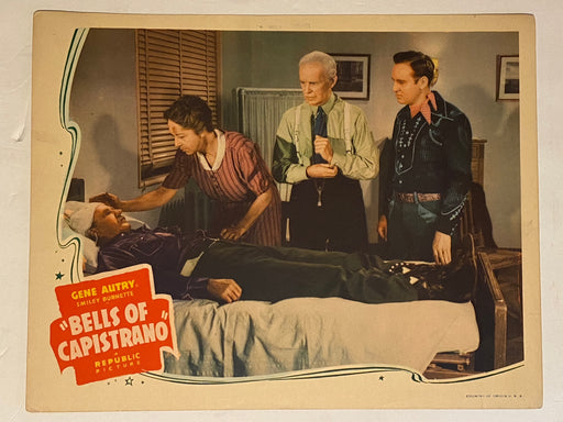 1942 Bells of Capistrano Lobby Card 11x14 Gene Autry, Smiley Burnette   - TvMovieCards.com