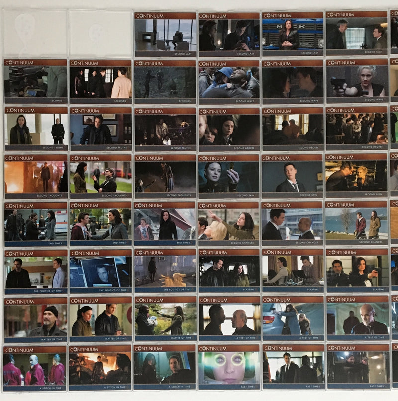 2014 Continuum Seasons 1 & 2 Base Trading Card Set 69 Cards   - TvMovieCards.com