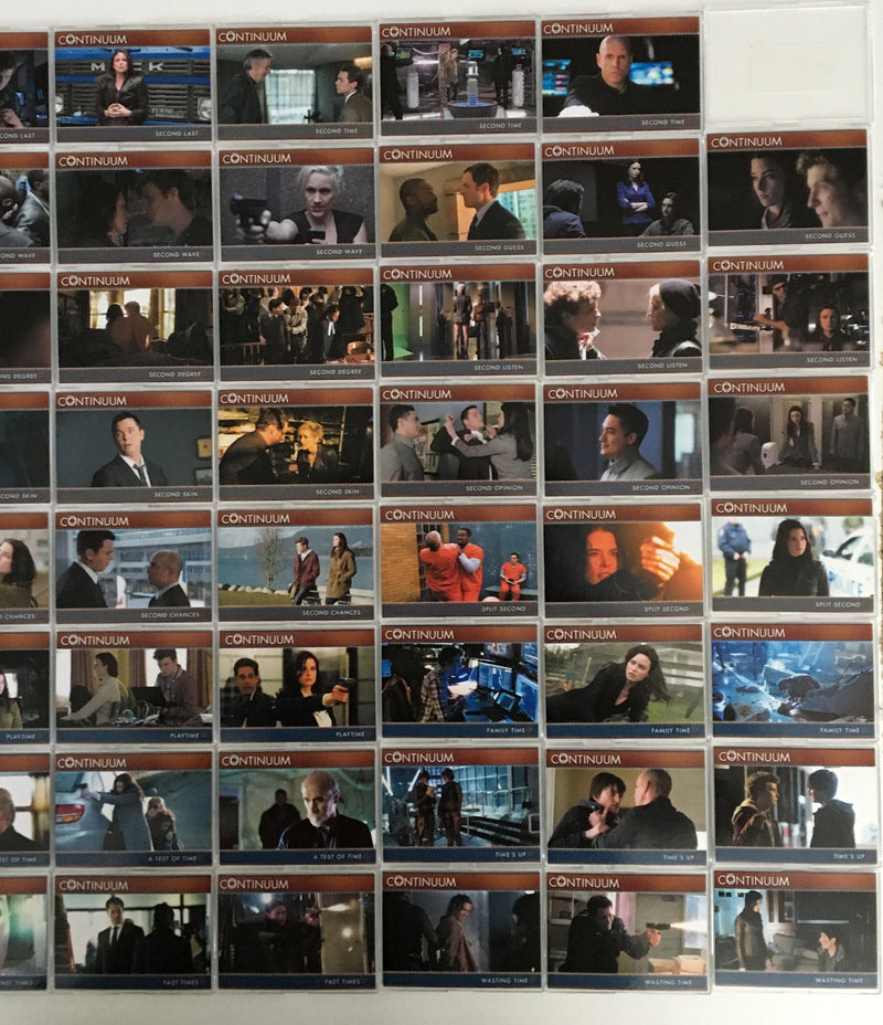 2014 Continuum Seasons 1 & 2 Base Trading Card Set 69 Cards   - TvMovieCards.com