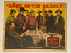 1941 Back in the Saddle Lobby Card 11x14  Gene Autry, Smiley Burnette, Mary Lee   - TvMovieCards.com