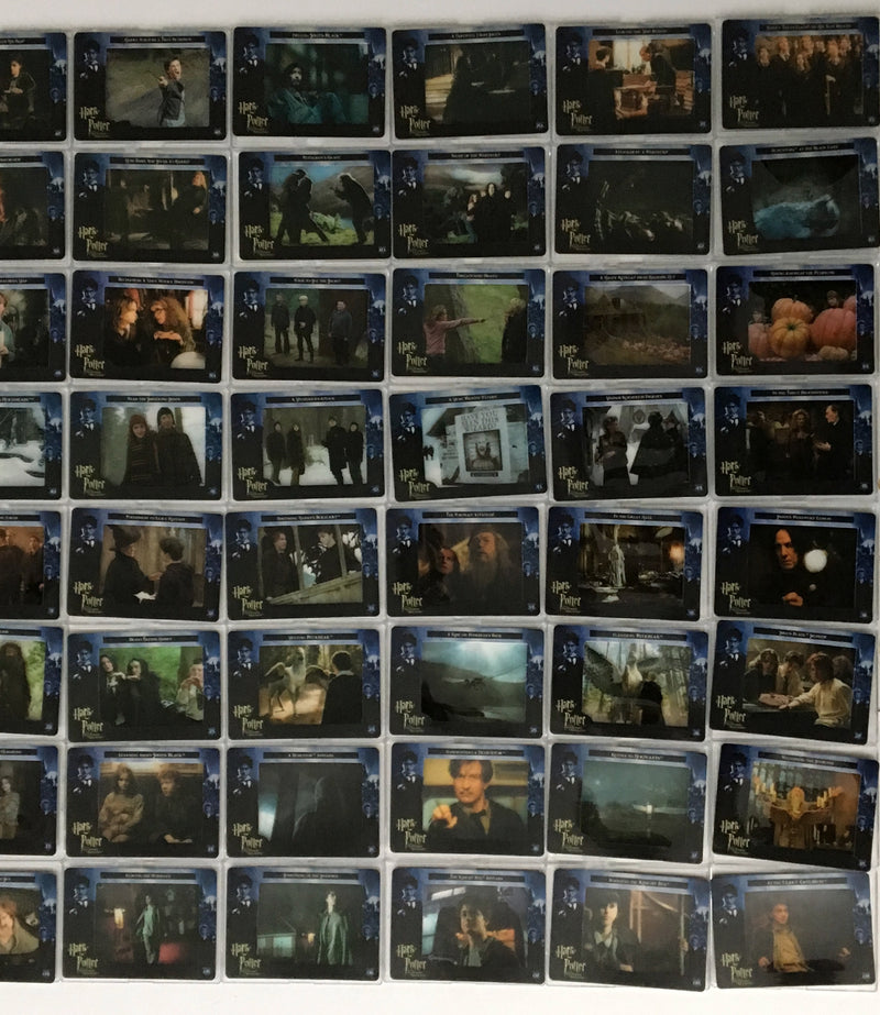 Harry Potter Prisoner of Azkaban Filmcardz Base Card Set 72 Cards Artbox 2004 - TvMovieCards.com