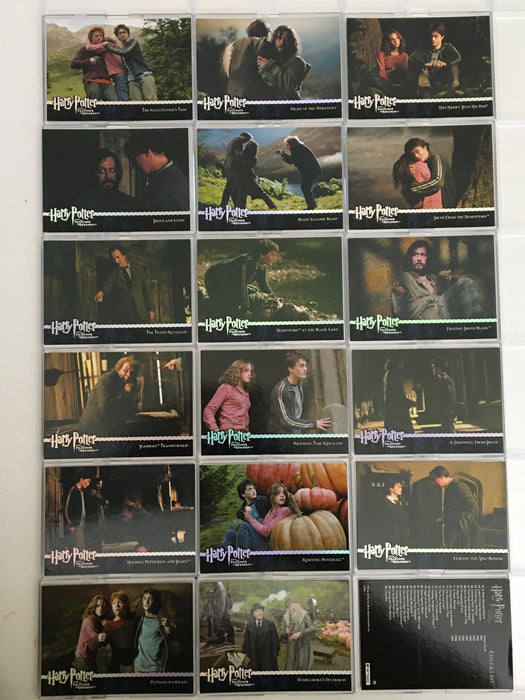 Harry Potter and the Prisoner of Azkaban Silver Foil Base Card Set 90 Cards   - TvMovieCards.com