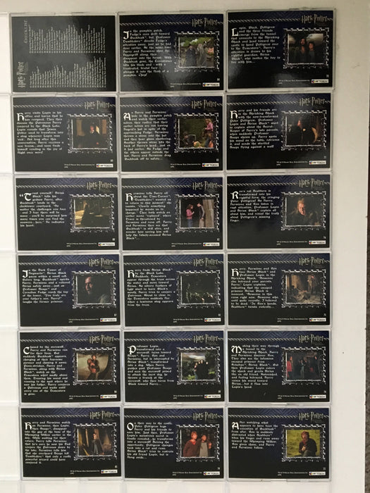 Harry Potter and the Prisoner of Azkaban Silver Foil Base Card Set 90 Cards   - TvMovieCards.com