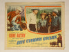 1952 Blue Canadian Rockies Lobby Card 11x14 Gene Autry, Champion, Gail Davis   - TvMovieCards.com