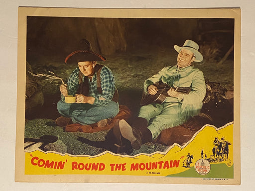 R1940s Comin' 'Round the Mountain Lobby Card 11x14 Gene Autry, Ann Rutherford   - TvMovieCards.com