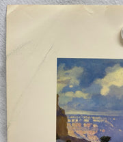 1955 Original ATSF Santa Fe South Rim of Grand Canyon National Park AZ Print   - TvMovieCards.com