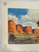1955 Original ATSF Santa Fe The Red Cliffs of Western New Mexico Print by Heinze   - TvMovieCards.com