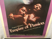 Empire of Passion Nagisa Oshima 1980 1SH Movie Poster 23x36   - TvMovieCards.com