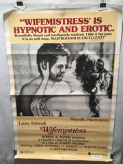 Wifemistress 1978 Laura Antonelli 1SH Movie Poster 27x41   - TvMovieCards.com