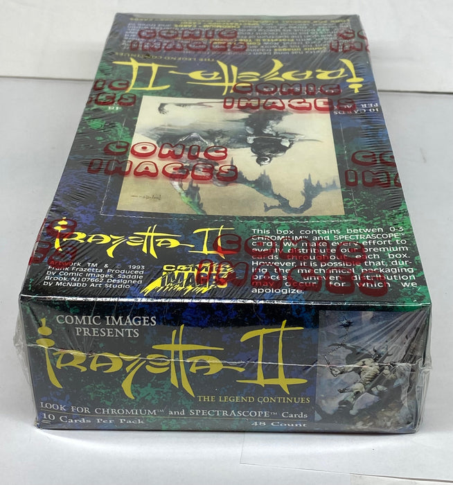 Frazetta Fantasy Art Series II 2 Trading Card Box 48 Packs Comic Images 1993   - TvMovieCards.com