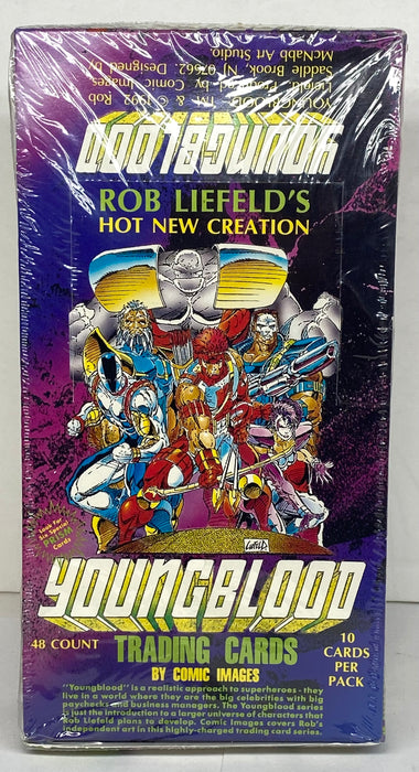 Rob Liefeld's Youngblood Trading Card Box 48 Packs Comic Images 1992   - TvMovieCards.com
