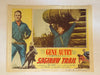 1953 Saginaw Trail Lobby Card 11x14 Gene Autry, Champion, Connie Marshall   - TvMovieCards.com