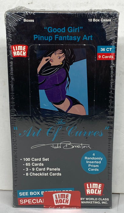 1994 Lime Rock The Art Of Curves Todd Borenstein Trading Card Box 36 Packs   - TvMovieCards.com