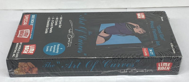 1994 Lime Rock The Art Of Curves Todd Borenstein Trading Card Box 36 Packs   - TvMovieCards.com