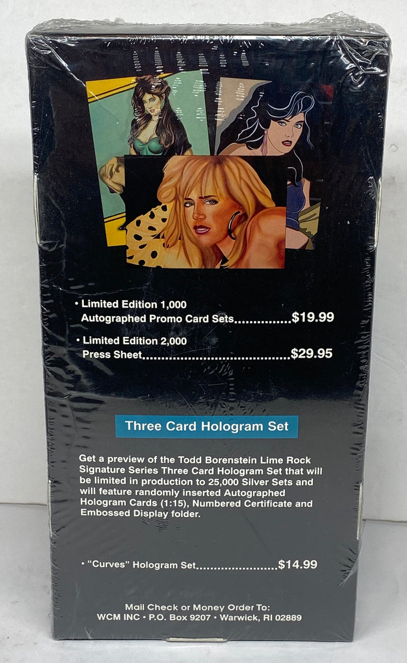 1994 Lime Rock The Art Of Curves Todd Borenstein Trading Card Box 36 Packs   - TvMovieCards.com