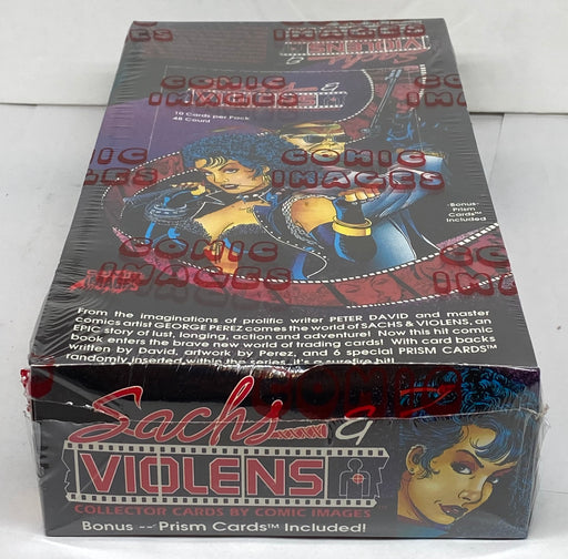 1992 Sachs & Violens Trading Card Box Comic Images 48 CT Factory Sealed   - TvMovieCards.com