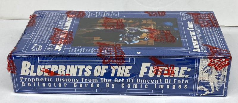 Vincent Di Fate Blueprints of the Future Trading Card Box Comic Images 48 CT   - TvMovieCards.com