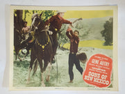 1949 Sons of New Mexico 11 x 14 Lobby Card  Gene Autry, Champion, Gail Davis   - TvMovieCards.com