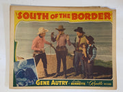 1939 South of the Border 11x14 Lobby Card Gene Autry, Smiley Burnette   - TvMovieCards.com