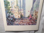 Carolyn Anderson Chicago Water Tower Marathon S/N Lithograph Print 22 x 31"   - TvMovieCards.com