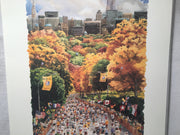 Andrew Yelenak 2000 NYC New York City Marathon Lithograph Print 18 x 25"   - TvMovieCards.com
