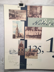 Notre Dame University 150th Anniversary Poster 1842 - 1992 Fighting Irish   - TvMovieCards.com