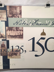 Notre Dame University 150th Anniversary Poster 1842 - 1992 Fighting Irish   - TvMovieCards.com