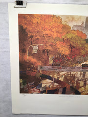Bart Forbes NYC New York City Marathon 1992 S/N Lithograph Print 25 x 28"   - TvMovieCards.com