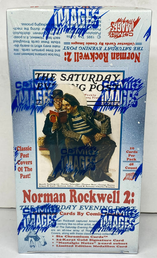 Norman Rockwell Saturday Evening Post Series 2 Card Box 48 Packs Comic Images   - TvMovieCards.com