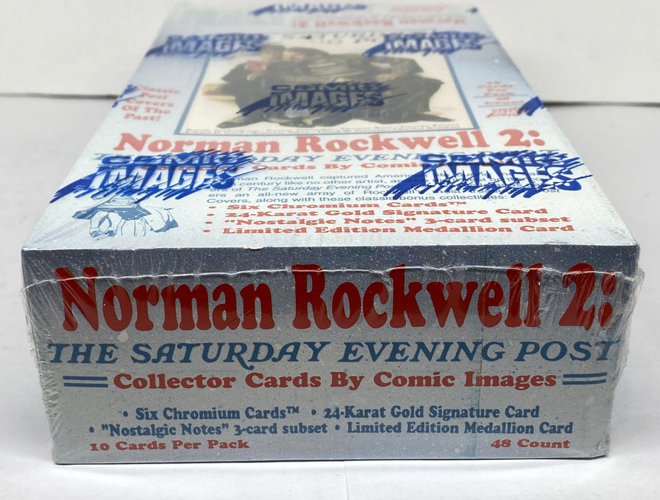 Norman Rockwell Saturday Evening Post Series 2 Card Box 48 Packs Comic Images   - TvMovieCards.com