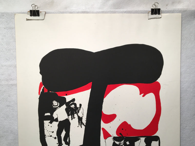 Ellen Kukn "Black Day in July I" S/N Lithograph Art Print 23 x 33   - TvMovieCards.com