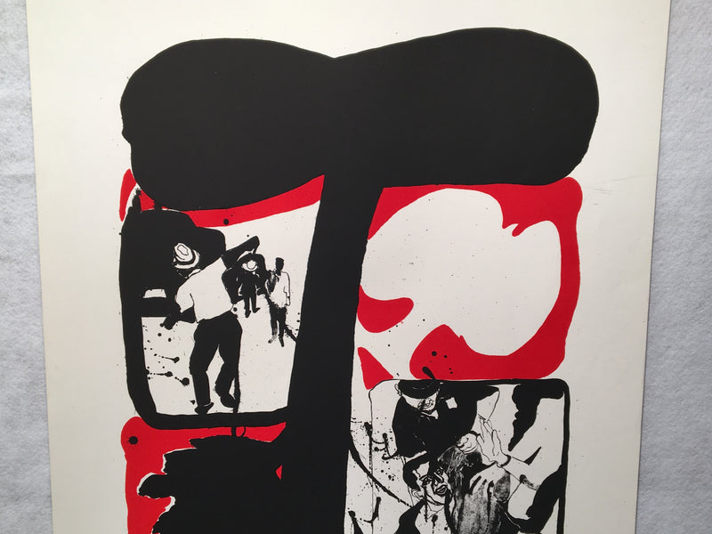 Ellen Kukn "Black Day in July I" S/N Lithograph Art Print 23 x 33   - TvMovieCards.com