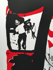 Ellen Kukn "Black Day in July I" S/N Lithograph Art Print 23 x 33   - TvMovieCards.com