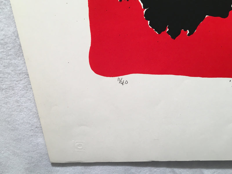 Ellen Kukn "Black Day in July I" S/N Lithograph Art Print 23 x 33   - TvMovieCards.com