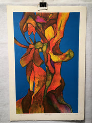 Robert R. Malone "Afternoon" S/N Lithograph Art Print 15 x 22   - TvMovieCards.com