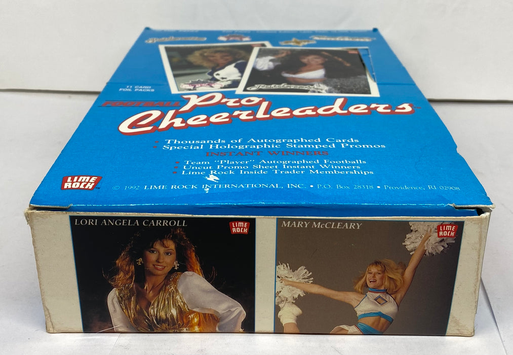 1992 Football Pro Cheerleaders Trading Card Box 36 Sealed Packs Lime Rock   - TvMovieCards.com