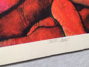 Robert R. Malone "Night" S/N Lithograph Art Print 15 x 22   - TvMovieCards.com