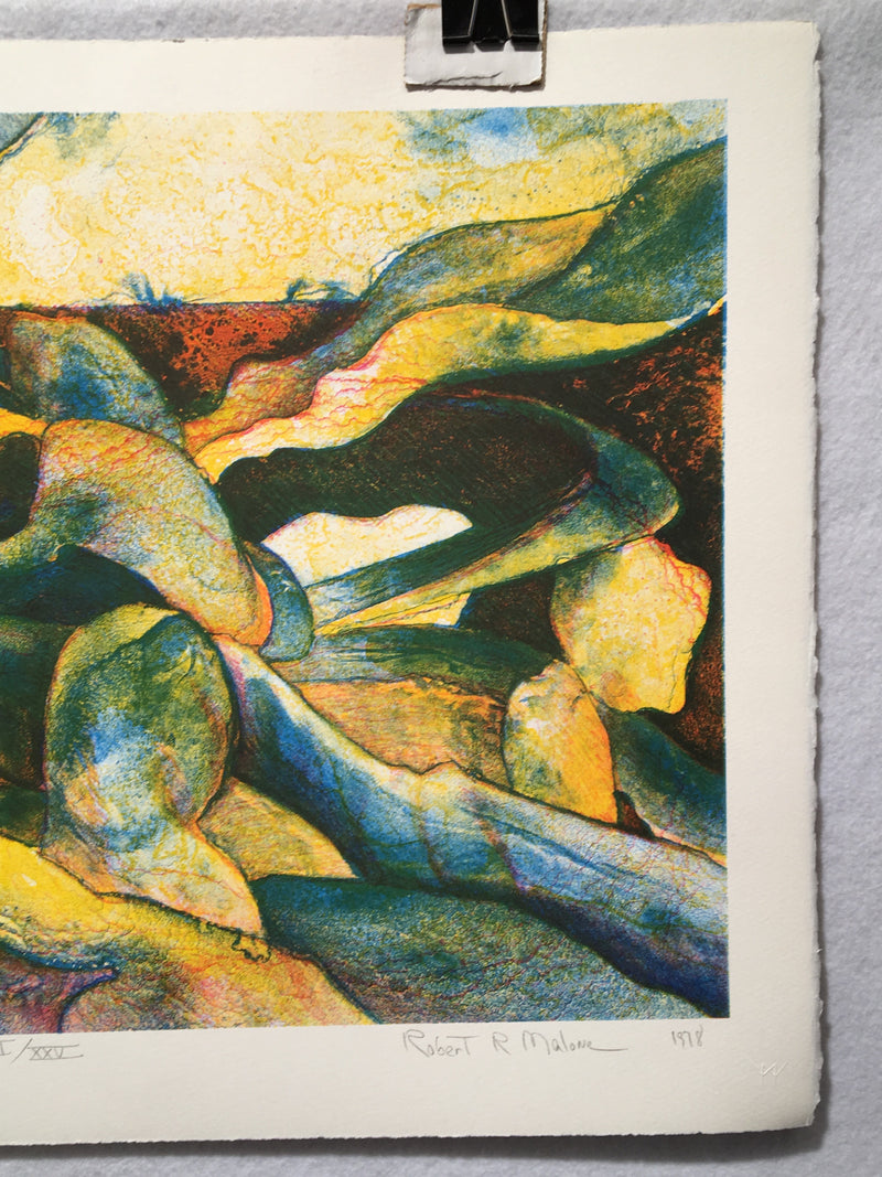 Robert R. Malone "Morning" S/N Lithograph Art Print 15 x 22   - TvMovieCards.com