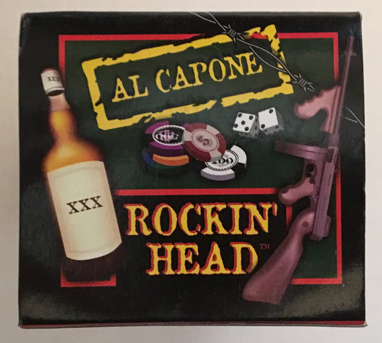 Al Capone Nodder Bobbing Head Bobblehead Toy By Dart White Suit & Gray Hat NIB - TvMovieCards.com