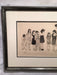 Norman Rockwell "Spelling Bee" Framed Signed Lithograph Print 17 x 35"   - TvMovieCards.com