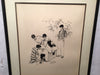 Norman Rockwell Fido's Dog House Framed Signed Lithograph Print 25 x 29"   - TvMovieCards.com