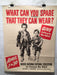 What Can You Spare That They Can Wear? WWII Propaganda OWI Poster (22" X 28")   - TvMovieCards.com