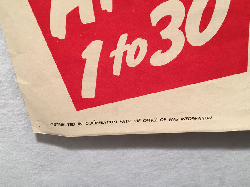 What Can You Spare That They Can Wear? WWII Propaganda OWI Poster (22" X 28")   - TvMovieCards.com
