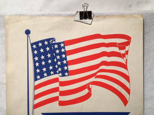 "I Pledge Allegiance to the Flag" WPA Michigan WWII Propaganda Poster 14" X 22"   - TvMovieCards.com